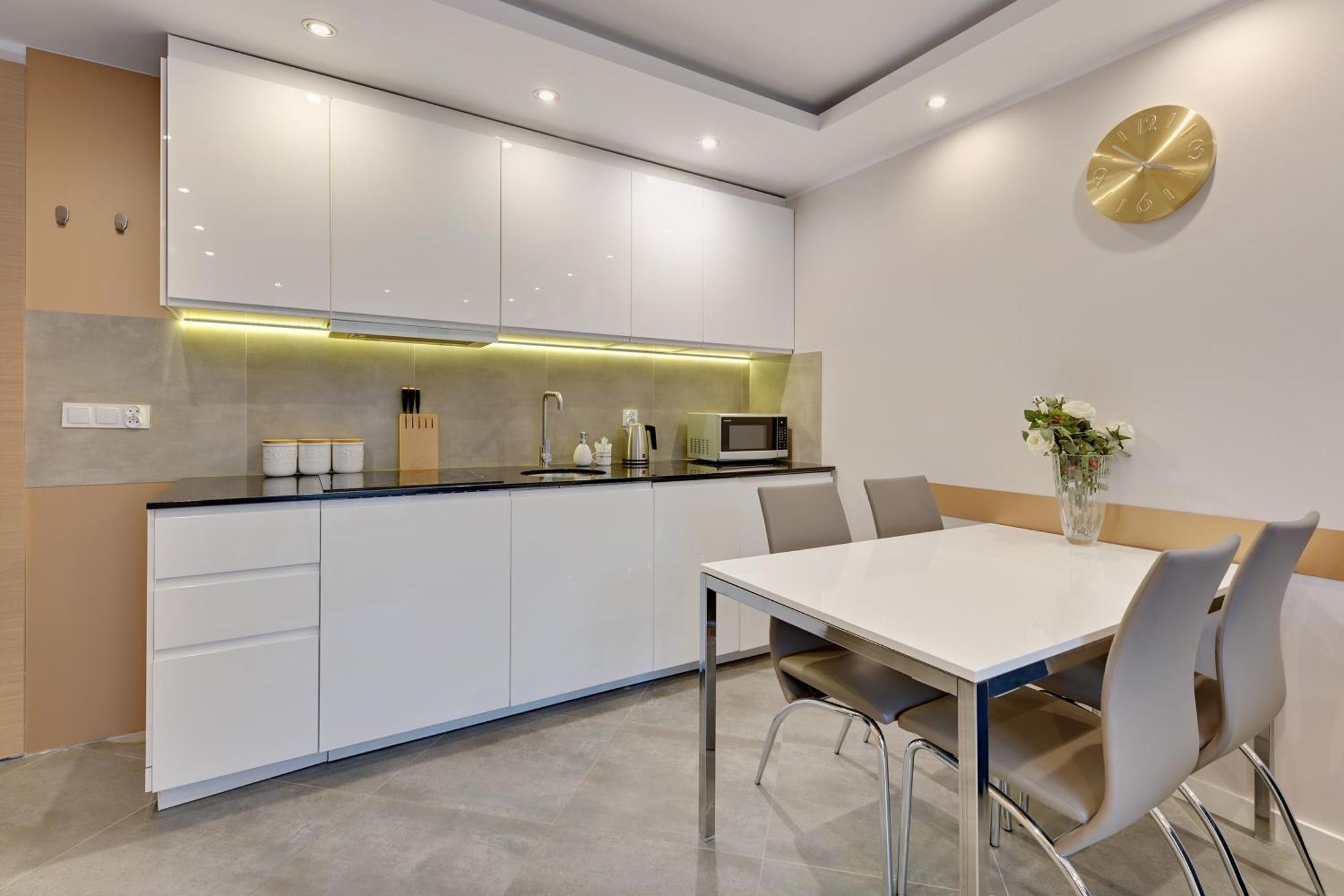 Flatbook Apartments Waterlane Island Spa With Riverview Gdansk Bagian luar foto