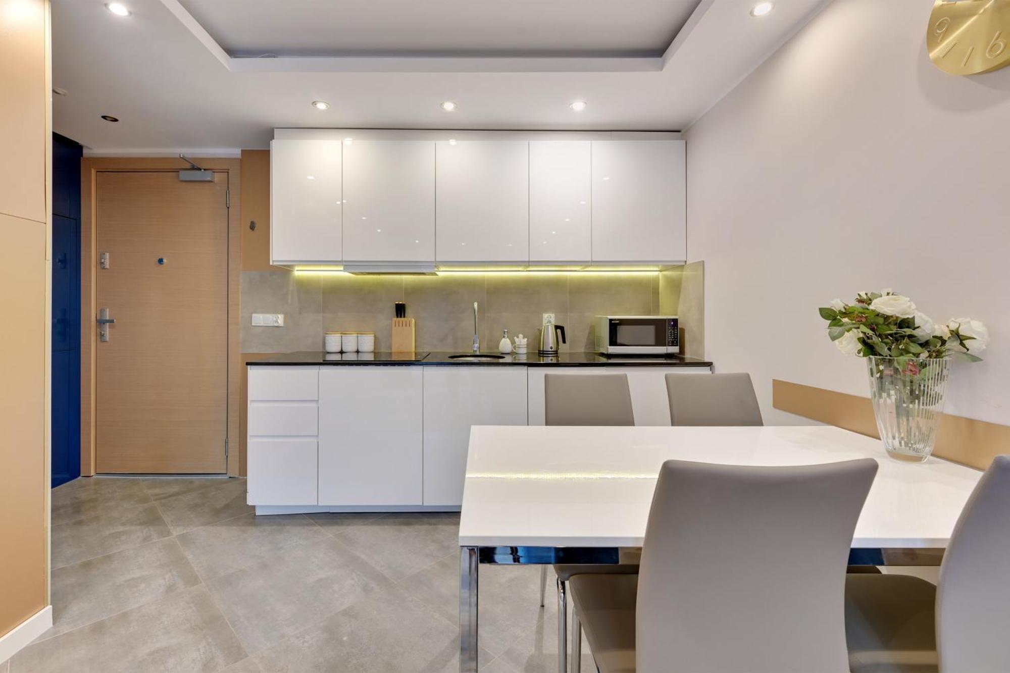 Flatbook Apartments Waterlane Island Spa With Riverview Gdansk Bagian luar foto