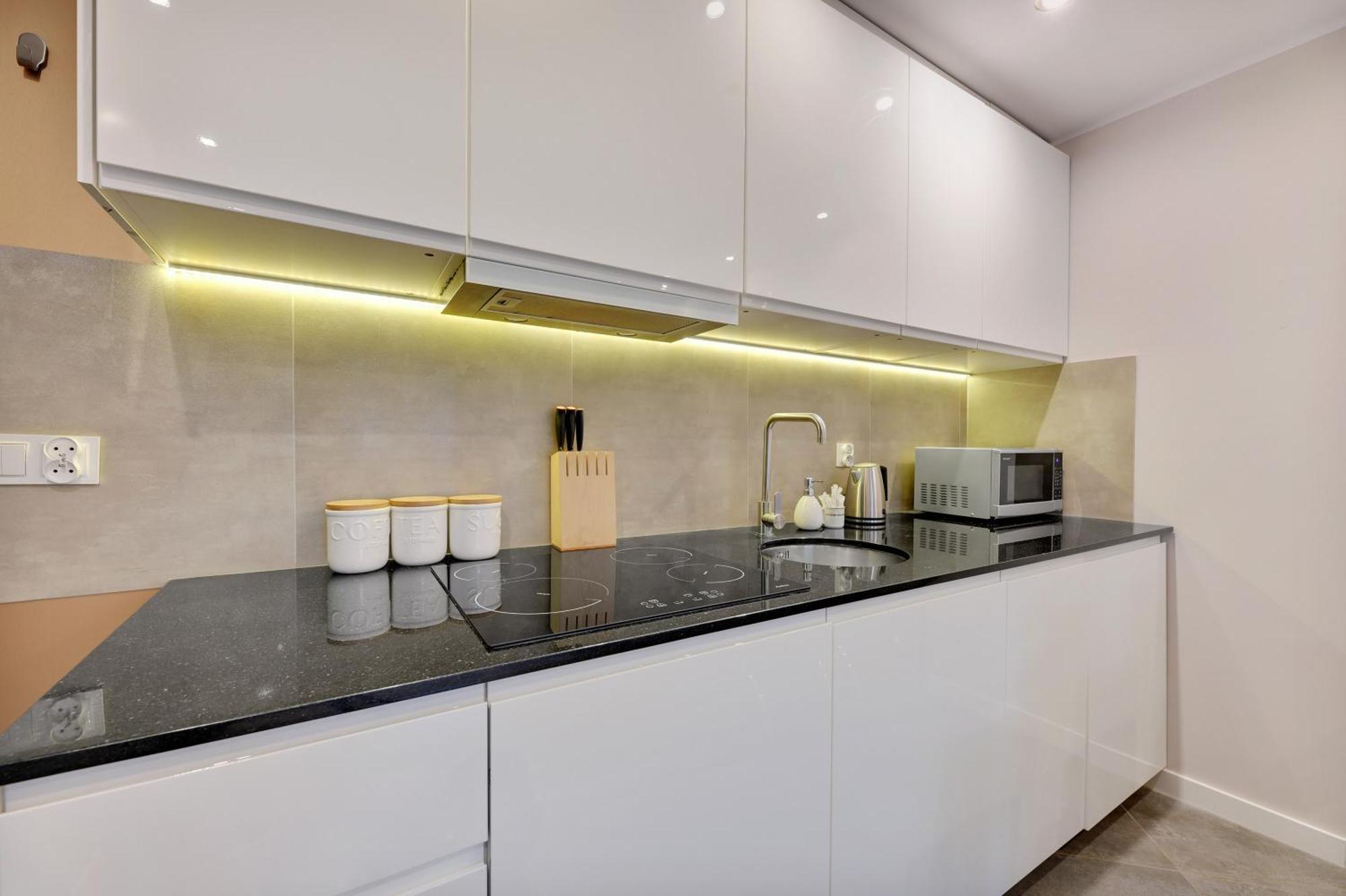 Flatbook Apartments Waterlane Island Spa With Riverview Gdansk Bagian luar foto